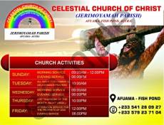 Celestial Church of Christ Jerimoyamah Parish - Accra, Ghana