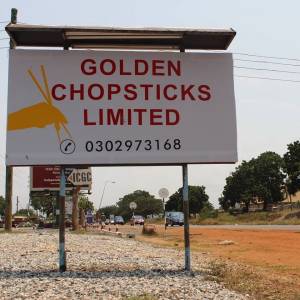 Golden Bowl & Chopsticks - Tema, Ghana