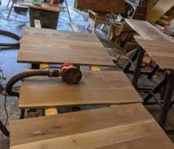 Noah and Selorm Carpentry Work Shop